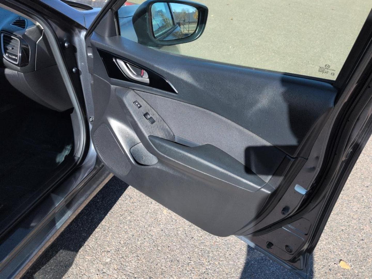 2015 GRAY Mazda Mazda3 i Sport w/SKYACTIV-G (3MZBM1U79FM) with an 4 Cyl, 2.0L engine, Automatic transmission, located at 10890 W. Colfax Ave., Lakewood, CO, 80215, (303) 274-7692, 39.739914, -105.120132 - Photo#16