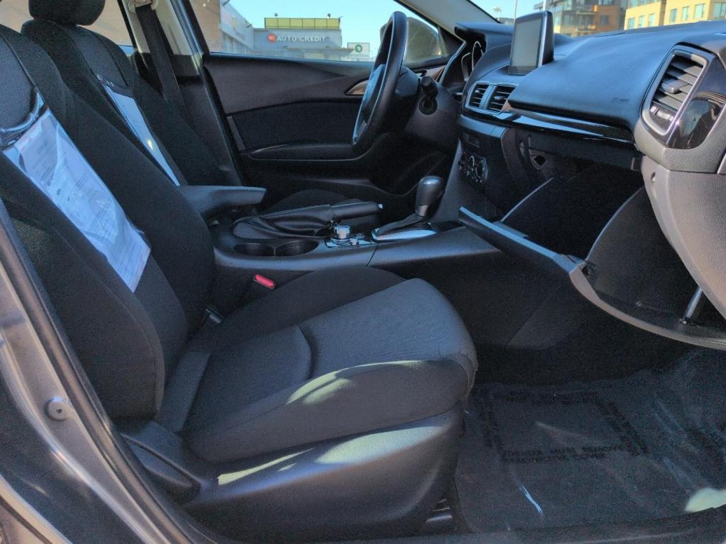 2015 GRAY Mazda Mazda3 i Sport w/SKYACTIV-G (3MZBM1U79FM) with an 4 Cyl, 2.0L engine, Automatic transmission, located at 10890 W. Colfax Ave., Lakewood, CO, 80215, (303) 274-7692, 39.739914, -105.120132 - Photo#17