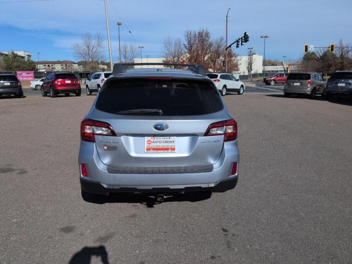 2015 SILVER Subaru Outback 2.5i Premium (4S4BSBEC6F3) with an 4 Cyl, 2.5L engine, Automatic transmission, located at 10890 W. Colfax Ave., Lakewood, CO, 80215, (303) 274-7692, 39.739914, -105.120132 - Photo#5