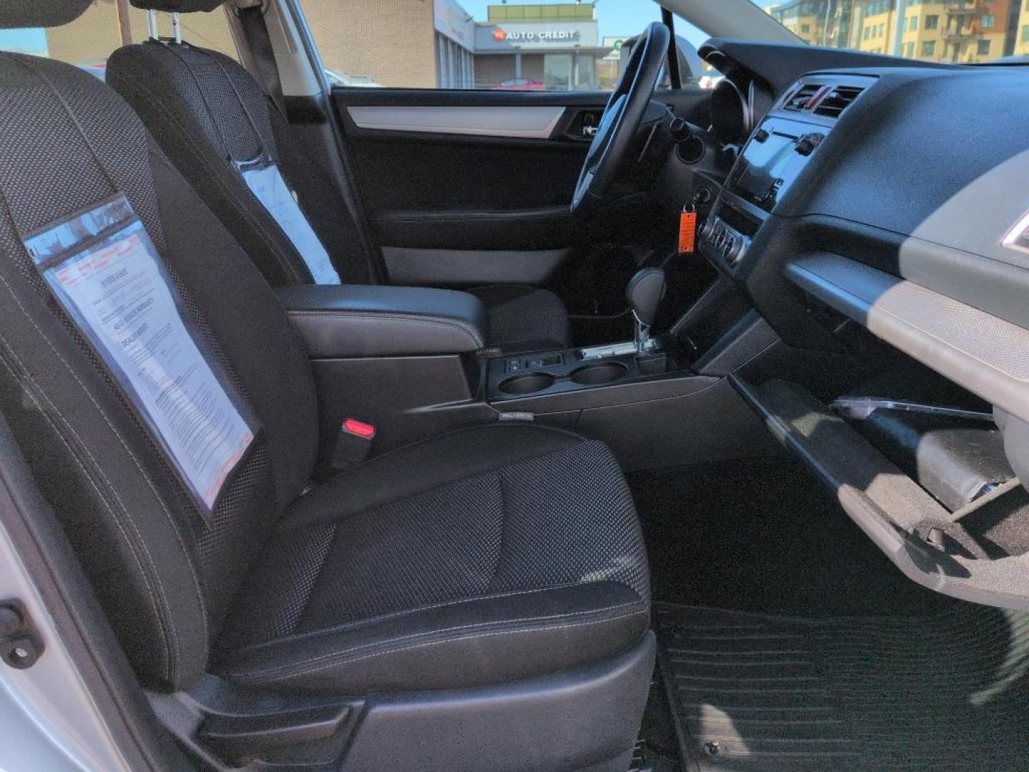 2015 SILVER Subaru Outback 2.5i Premium (4S4BSBEC6F3) with an 4 Cyl, 2.5L engine, Automatic transmission, located at 10890 W. Colfax Ave., Lakewood, CO, 80215, (303) 274-7692, 39.739914, -105.120132 - Photo#19