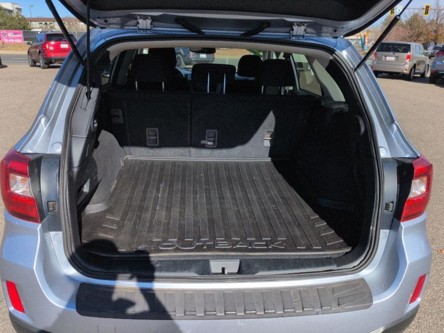 2015 SILVER Subaru Outback 2.5i Premium (4S4BSBEC6F3) with an 4 Cyl, 2.5L engine, Automatic transmission, located at 10890 W. Colfax Ave., Lakewood, CO, 80215, (303) 274-7692, 39.739914, -105.120132 - Photo#22