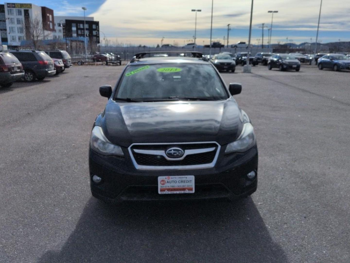 2013 BLACK Subaru XV Crosstrek Premium AWP (JF2GPACC0D2) with an 4 Cyl, 2.0L engine, Automatic transmission, located at 10890 W. Colfax Ave., Lakewood, CO, 80215, (303) 274-7692, 39.739914, -105.120132 - Photo#1