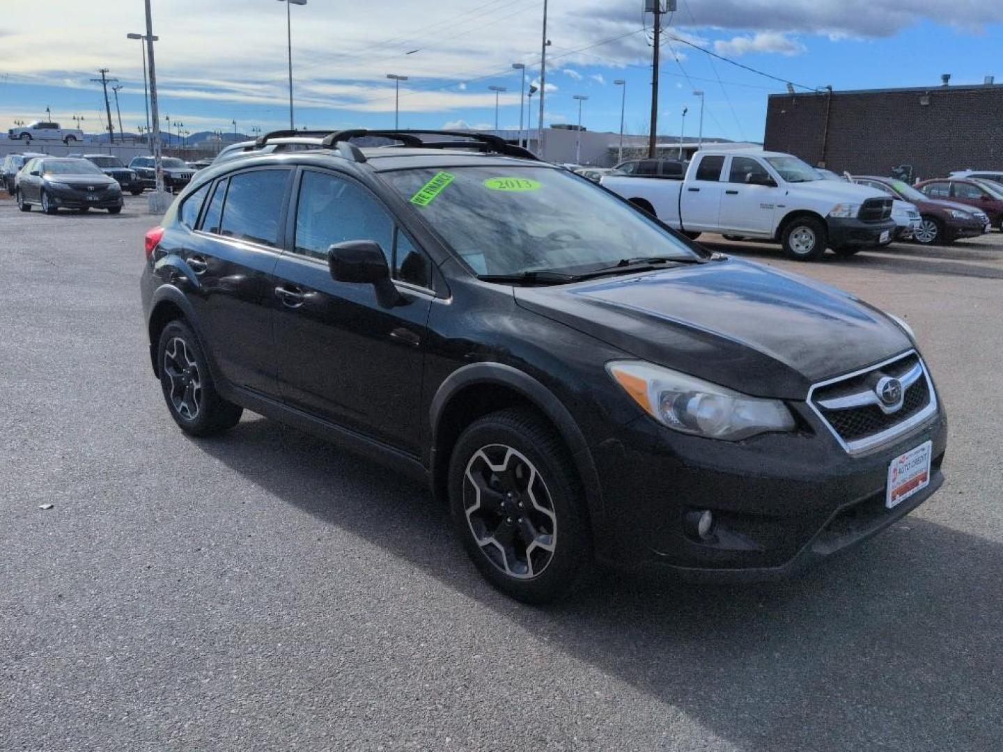 2013 BLACK Subaru XV Crosstrek Premium AWP (JF2GPACC0D2) with an 4 Cyl, 2.0L engine, Automatic transmission, located at 10890 W. Colfax Ave., Lakewood, CO, 80215, (303) 274-7692, 39.739914, -105.120132 - Photo#2