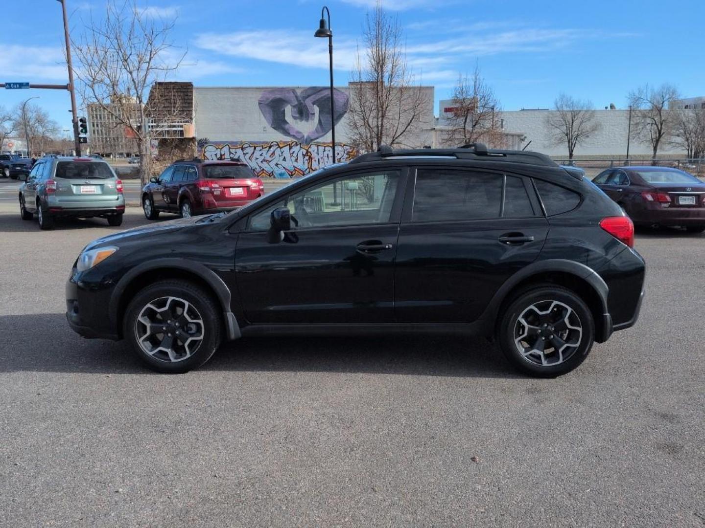 2013 BLACK Subaru XV Crosstrek Premium AWP (JF2GPACC0D2) with an 4 Cyl, 2.0L engine, Automatic transmission, located at 10890 W. Colfax Ave., Lakewood, CO, 80215, (303) 274-7692, 39.739914, -105.120132 - Photo#7