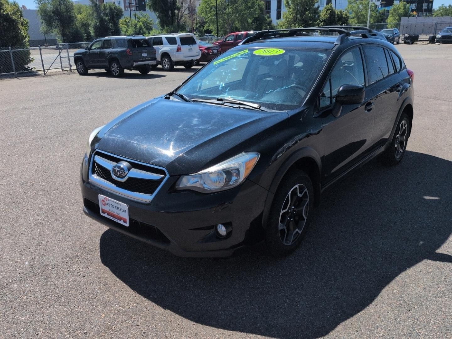 2013 BLACK Subaru XV Crosstrek Premium AWP (JF2GPACC0D2) with an 4 Cyl, 2.0L engine, Automatic transmission, located at 10890 W. Colfax Ave., Lakewood, CO, 80215, (303) 274-7692, 39.739914, -105.120132- Photo#0