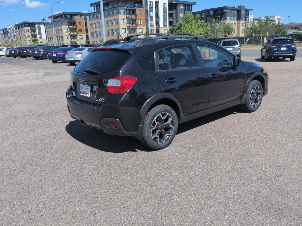 2013 BLACK Subaru XV Crosstrek Premium AWP (JF2GPACC0D2) with an 4 Cyl, 2.0L engine, Automatic transmission, located at 10890 W. Colfax Ave., Lakewood, CO, 80215, (303) 274-7692, 39.739914, -105.120132- Photo#4