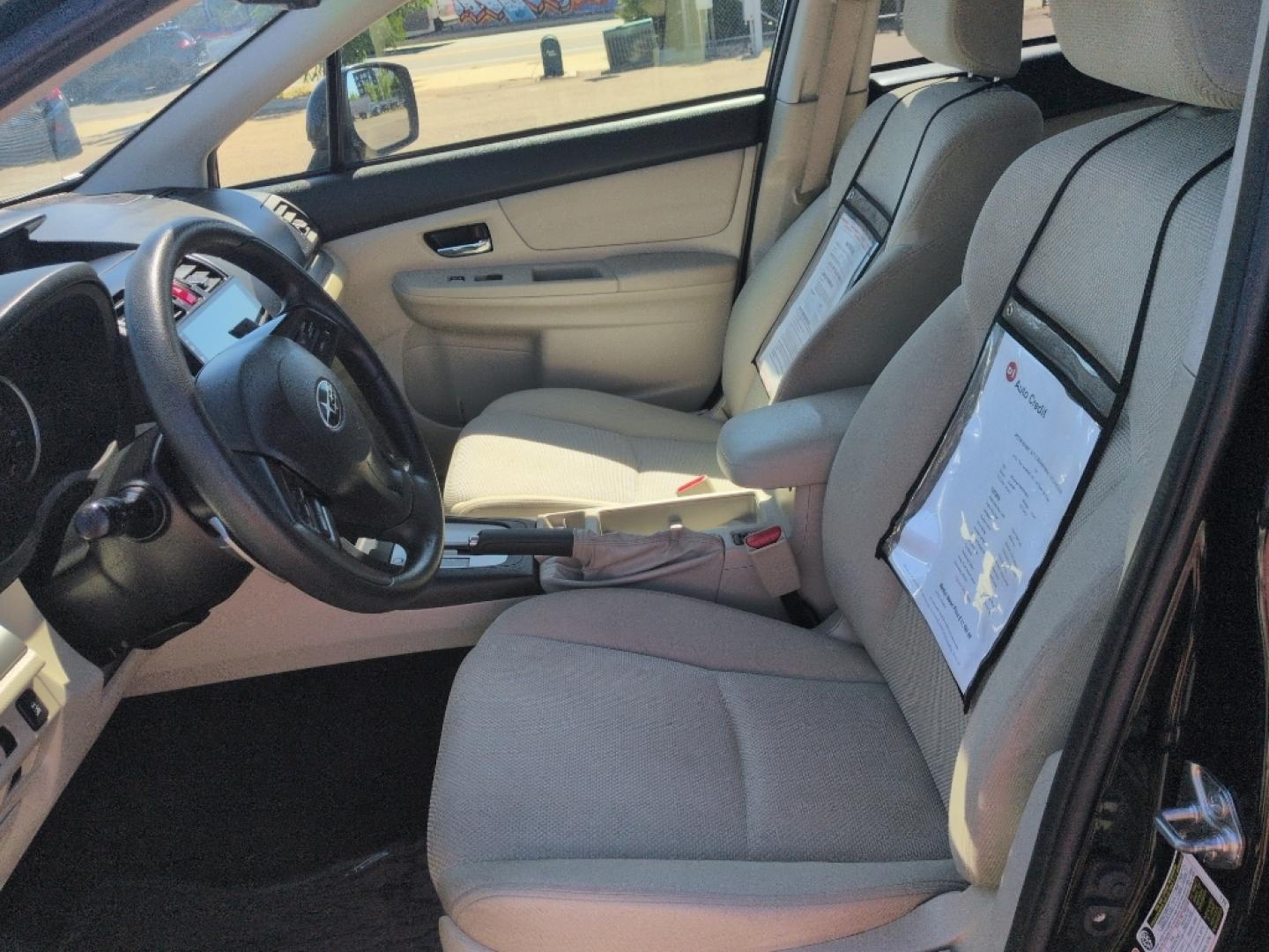 2013 BLACK Subaru XV Crosstrek Premium AWP (JF2GPACC0D2) with an 4 Cyl, 2.0L engine, Automatic transmission, located at 10890 W. Colfax Ave., Lakewood, CO, 80215, (303) 274-7692, 39.739914, -105.120132- Photo#9