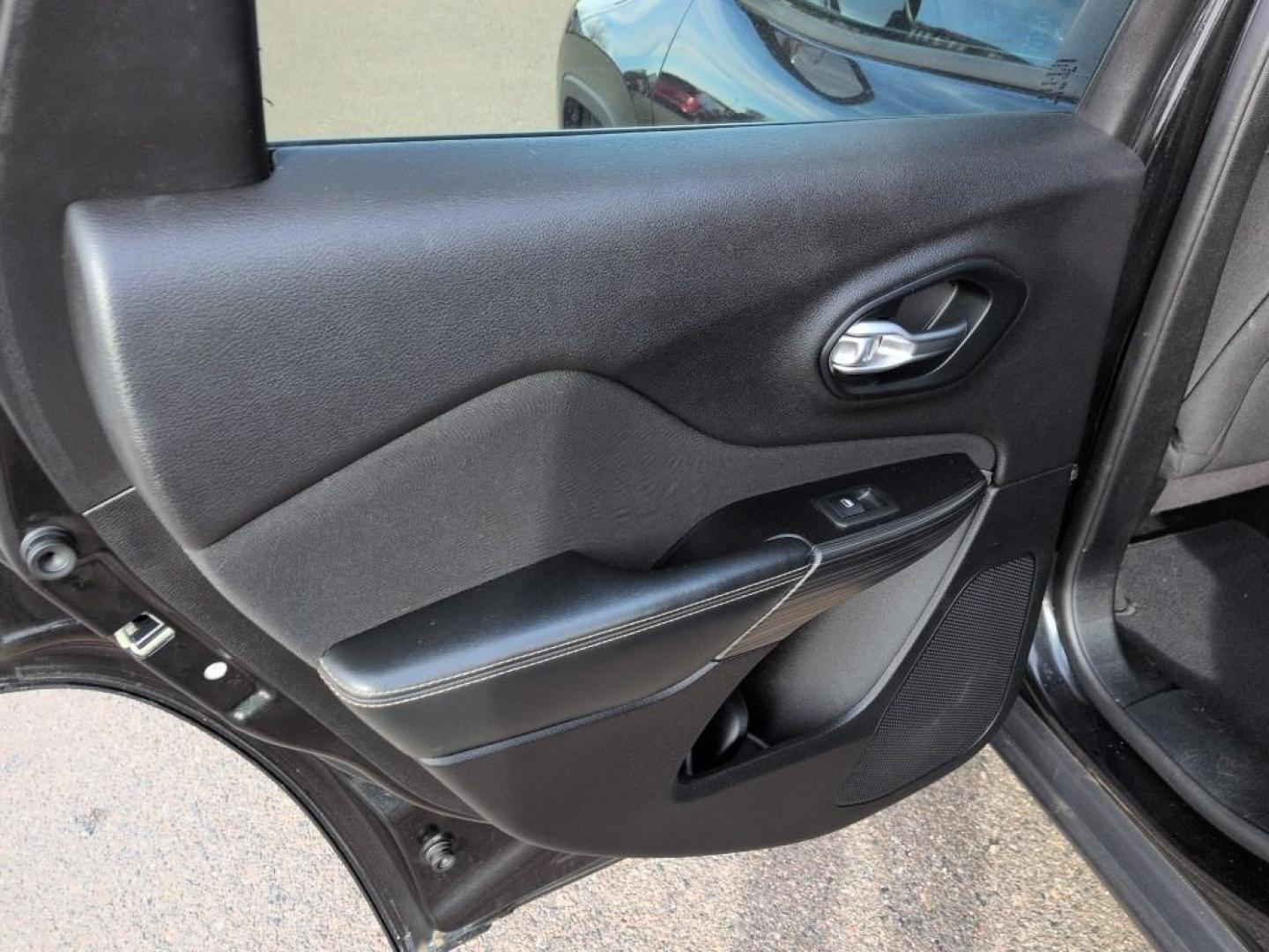 2014 BLACK Jeep Cherokee Sport (1C4PJLAB7EW) with an 4 Cyl, 2.4L engine, Automatic transmission, located at 10890 W. Colfax Ave., Lakewood, CO, 80215, (303) 274-7692, 39.739914, -105.120132 - Photo#14