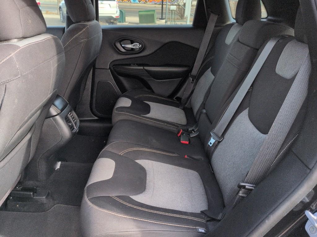 2014 BLACK Jeep Cherokee Sport (1C4PJLAB7EW) with an 4 Cyl, 2.4L engine, Automatic transmission, located at 10890 W. Colfax Ave., Lakewood, CO, 80215, (303) 274-7692, 39.739914, -105.120132 - Photo#15