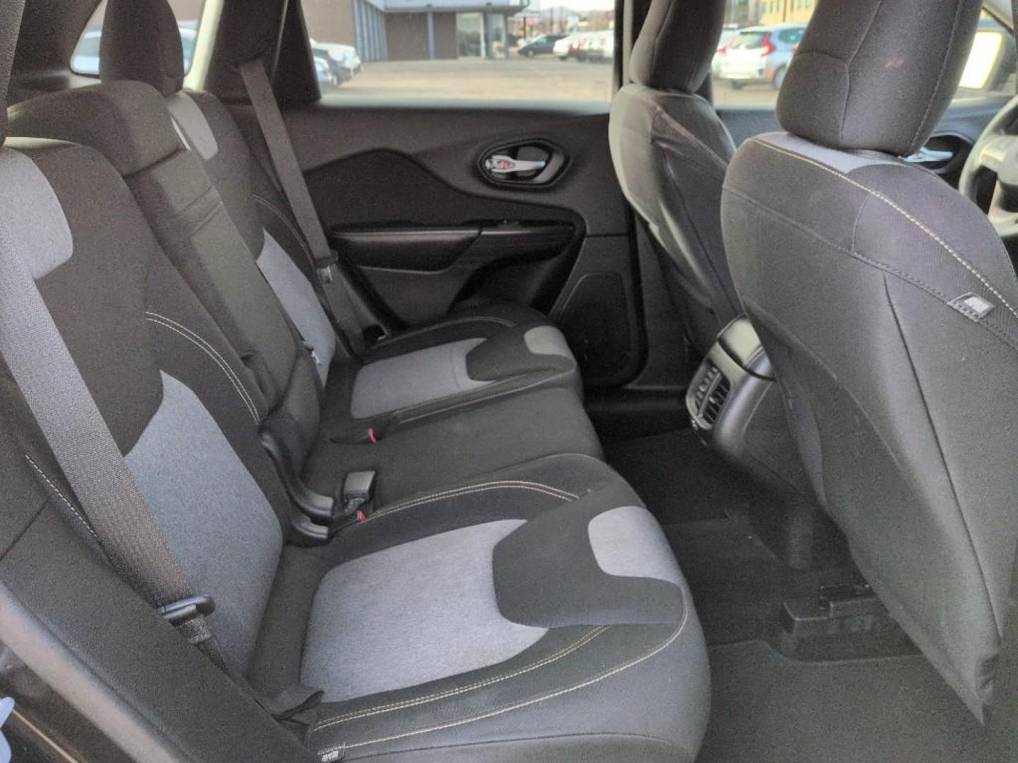 2014 BLACK Jeep Cherokee Sport (1C4PJLAB7EW) with an 4 Cyl, 2.4L engine, Automatic transmission, located at 10890 W. Colfax Ave., Lakewood, CO, 80215, (303) 274-7692, 39.739914, -105.120132 - Photo#19