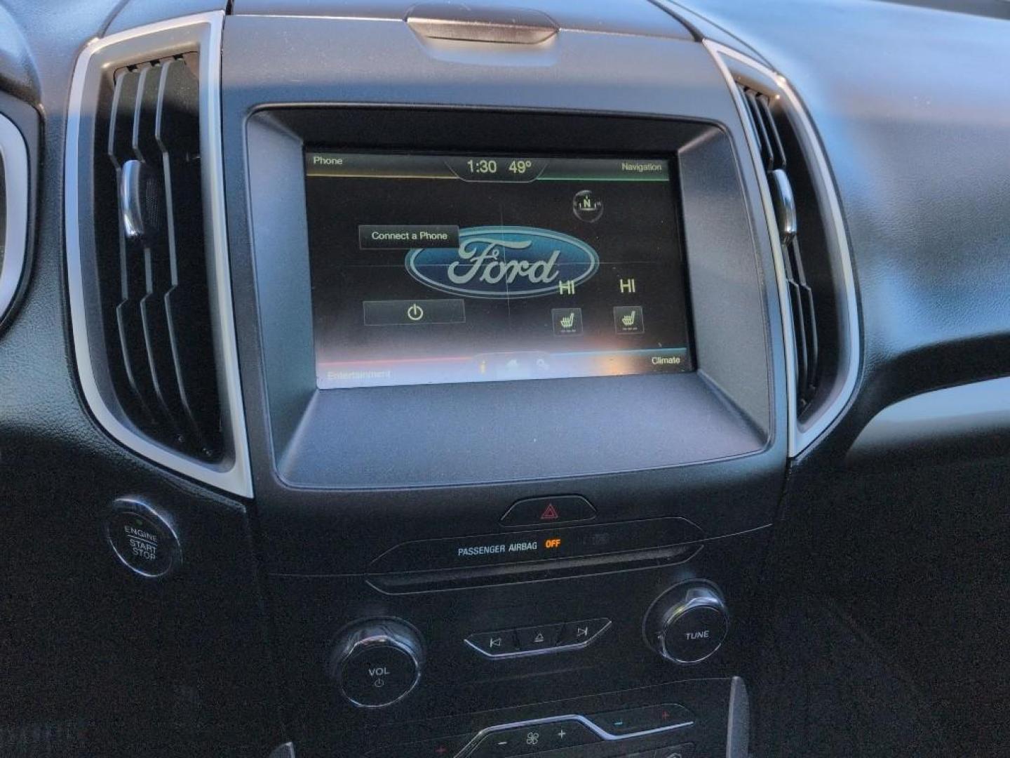 2015 WHITE Ford Edge SEL (2FMTK4J87FB) with an V6, 3.5L engine, Automatic transmission, located at 10890 W. Colfax Ave., Lakewood, CO, 80215, (303) 274-7692, 39.739914, -105.120132 - Photo#12