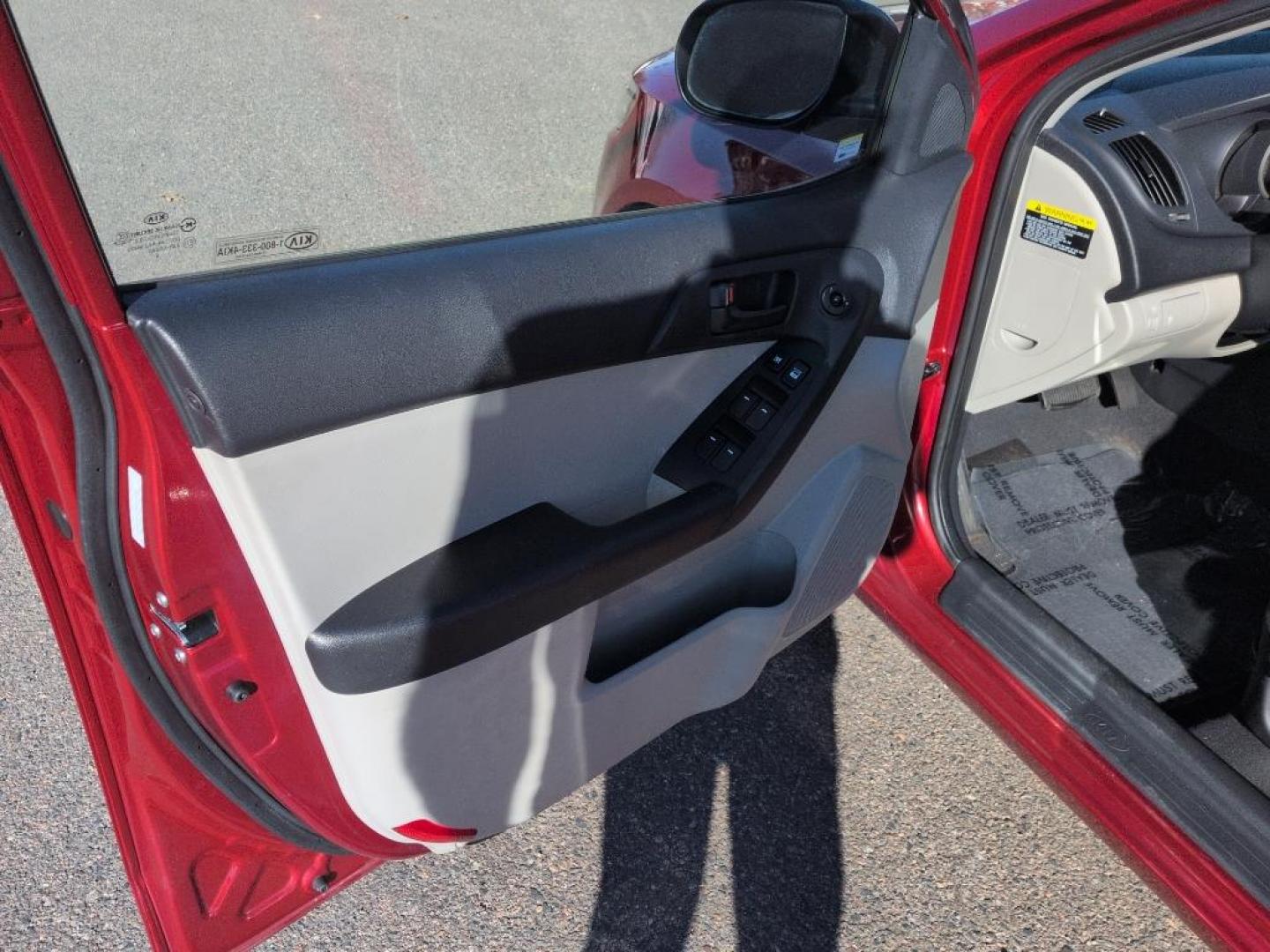 2010 RED Kia Forte EX (KNAFU4A23A5) with an 4 Cyl, 2.0L engine, Automatic transmission, located at 10890 W. Colfax Ave., Lakewood, CO, 80215, (303) 274-7692, 39.739914, -105.120132 - Photo#8