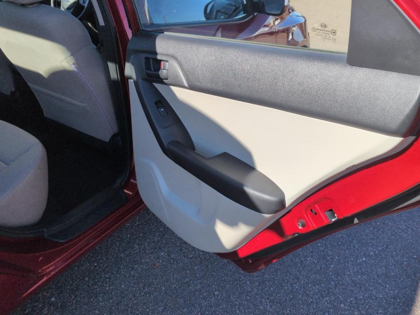 2010 RED Kia Forte EX (KNAFU4A23A5) with an 4 Cyl, 2.0L engine, Automatic transmission, located at 10890 W. Colfax Ave., Lakewood, CO, 80215, (303) 274-7692, 39.739914, -105.120132 - Photo#18