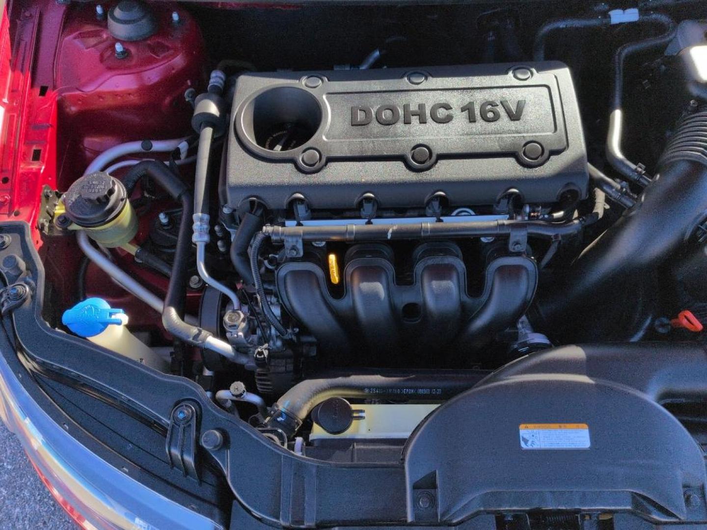 2010 RED Kia Forte EX (KNAFU4A23A5) with an 4 Cyl, 2.0L engine, Automatic transmission, located at 10890 W. Colfax Ave., Lakewood, CO, 80215, (303) 274-7692, 39.739914, -105.120132 - Photo#22