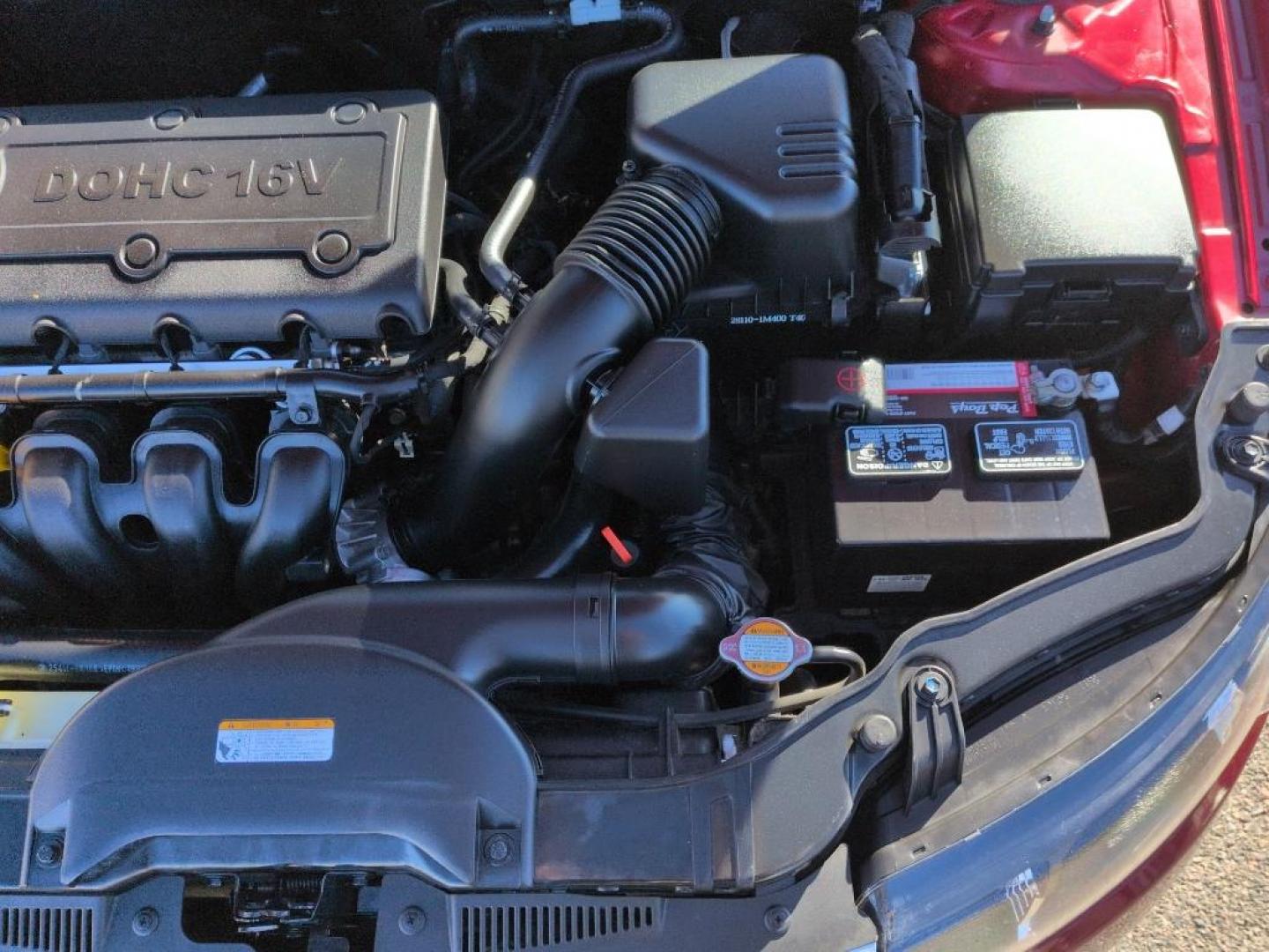 2010 RED Kia Forte EX (KNAFU4A23A5) with an 4 Cyl, 2.0L engine, Automatic transmission, located at 10890 W. Colfax Ave., Lakewood, CO, 80215, (303) 274-7692, 39.739914, -105.120132 - Photo#23