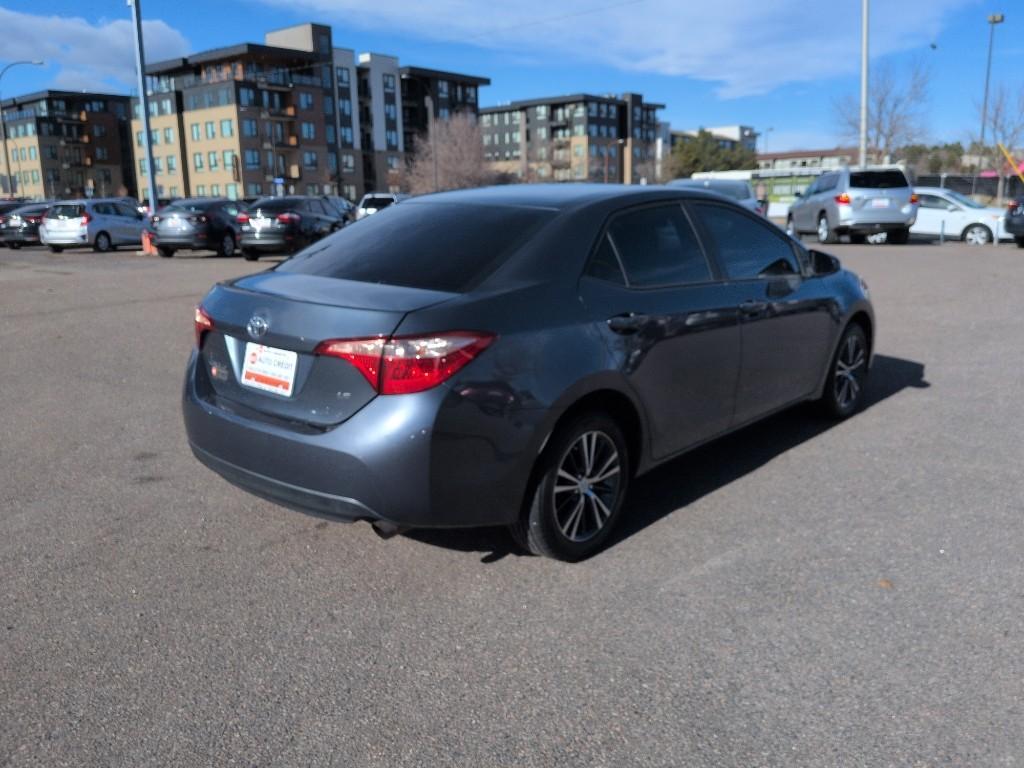 2017 GRAY Toyota Corolla L CVT (5YFBURHEXHP) with an 4 Cyl, 1.8L engine, Automatic transmission, located at 10890 W. Colfax Ave., Lakewood, CO, 80215, (303) 274-7692, 39.739914, -105.120132 - Photo#4