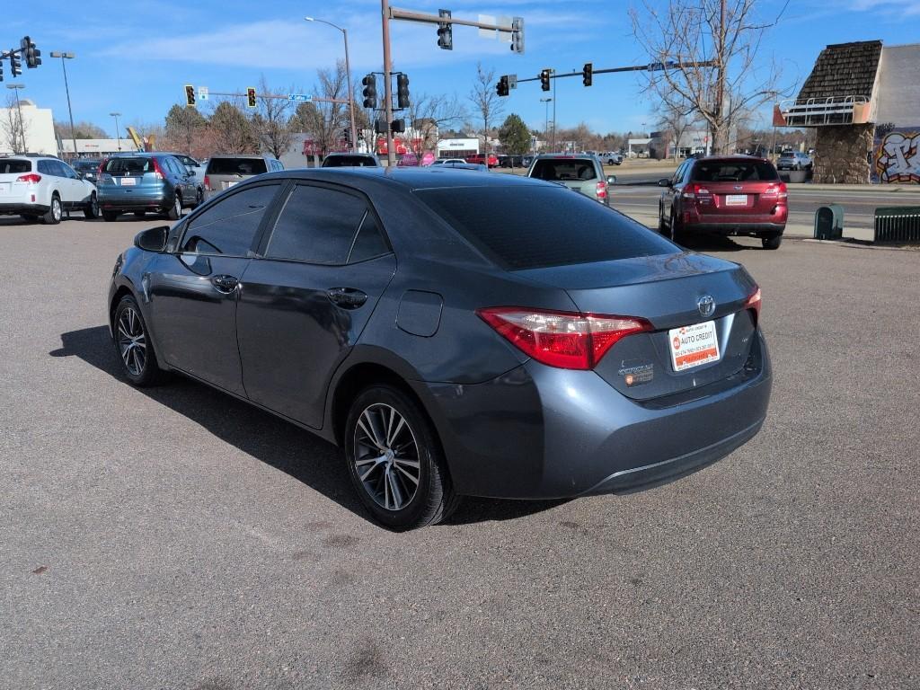 2017 GRAY Toyota Corolla L CVT (5YFBURHEXHP) with an 4 Cyl, 1.8L engine, Automatic transmission, located at 10890 W. Colfax Ave., Lakewood, CO, 80215, (303) 274-7692, 39.739914, -105.120132 - Photo#6