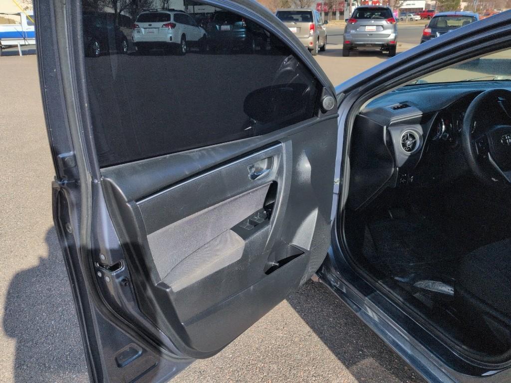 2017 GRAY Toyota Corolla L CVT (5YFBURHEXHP) with an 4 Cyl, 1.8L engine, Automatic transmission, located at 10890 W. Colfax Ave., Lakewood, CO, 80215, (303) 274-7692, 39.739914, -105.120132 - Photo#8