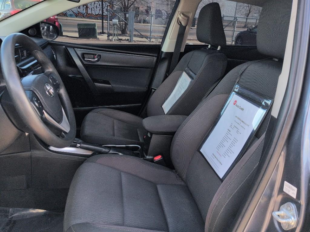 2017 GRAY Toyota Corolla L CVT (5YFBURHEXHP) with an 4 Cyl, 1.8L engine, Automatic transmission, located at 10890 W. Colfax Ave., Lakewood, CO, 80215, (303) 274-7692, 39.739914, -105.120132 - Photo#9