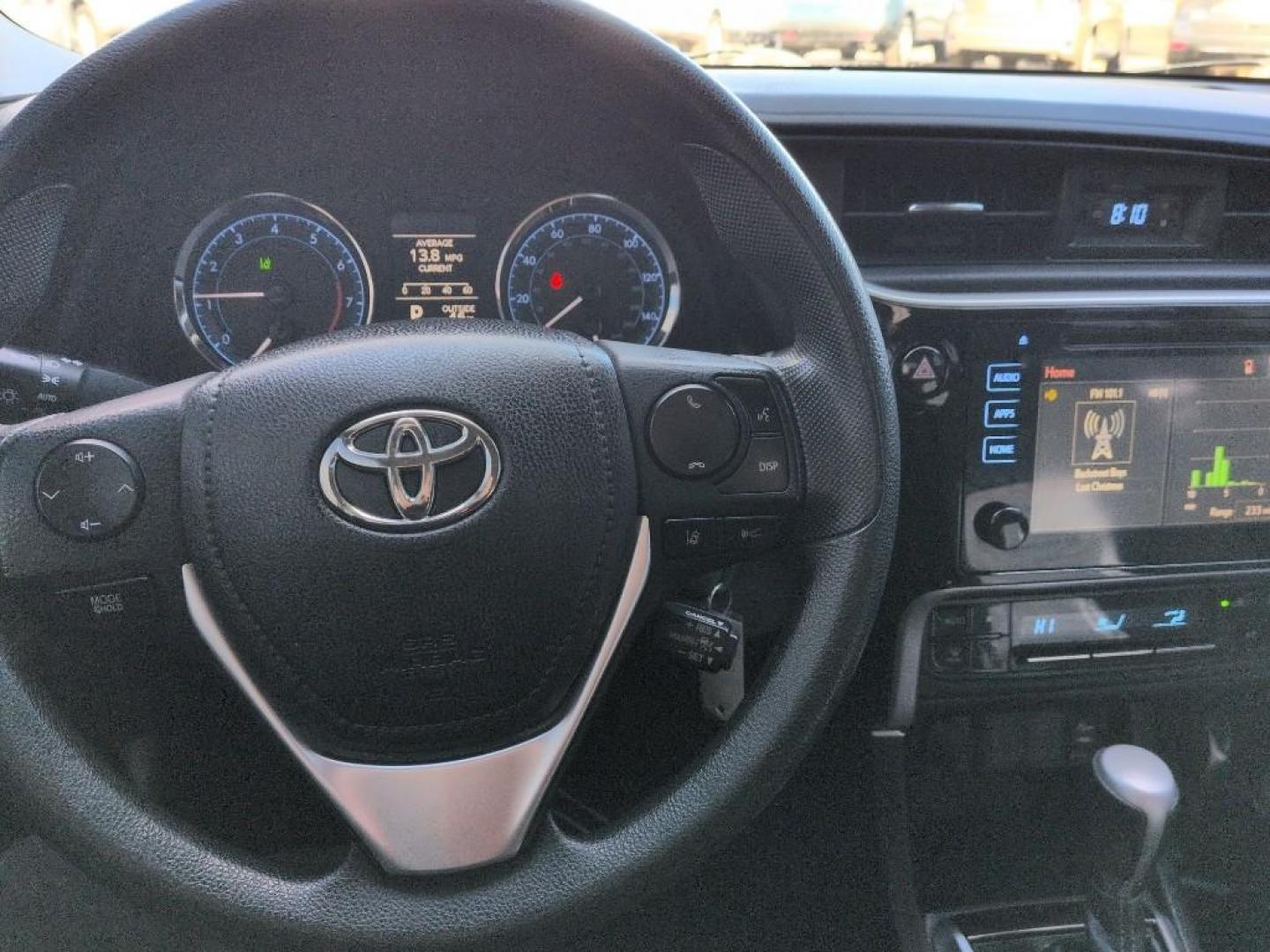 2017 GRAY Toyota Corolla L CVT (5YFBURHEXHP) with an 4 Cyl, 1.8L engine, Automatic transmission, located at 10890 W. Colfax Ave., Lakewood, CO, 80215, (303) 274-7692, 39.739914, -105.120132 - Photo#10