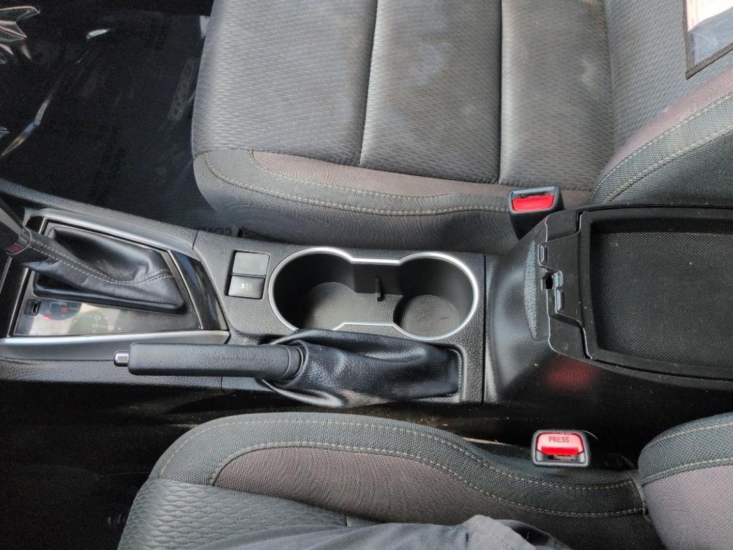 2017 GRAY Toyota Corolla L CVT (5YFBURHEXHP) with an 4 Cyl, 1.8L engine, Automatic transmission, located at 10890 W. Colfax Ave., Lakewood, CO, 80215, (303) 274-7692, 39.739914, -105.120132 - Photo#13