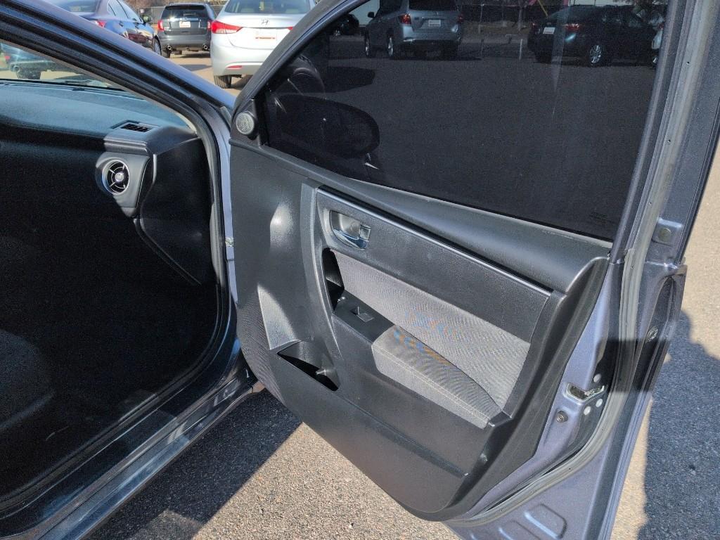 2017 GRAY Toyota Corolla L CVT (5YFBURHEXHP) with an 4 Cyl, 1.8L engine, Automatic transmission, located at 10890 W. Colfax Ave., Lakewood, CO, 80215, (303) 274-7692, 39.739914, -105.120132 - Photo#16