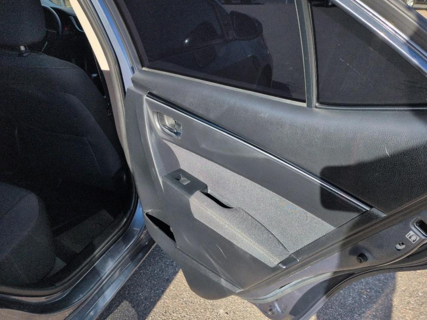 2017 GRAY Toyota Corolla L CVT (5YFBURHEXHP) with an 4 Cyl, 1.8L engine, Automatic transmission, located at 10890 W. Colfax Ave., Lakewood, CO, 80215, (303) 274-7692, 39.739914, -105.120132 - Photo#18