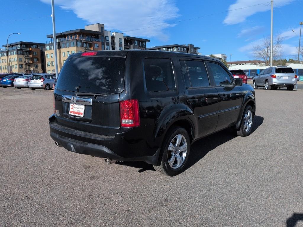 2013 BLACK Honda Pilot EX (5FNYF3H41DB) with an V6, 3.5L engine, Automatic transmission, located at 10890 W. Colfax Ave., Lakewood, CO, 80215, (303) 274-7692, 39.739914, -105.120132 - Photo#4