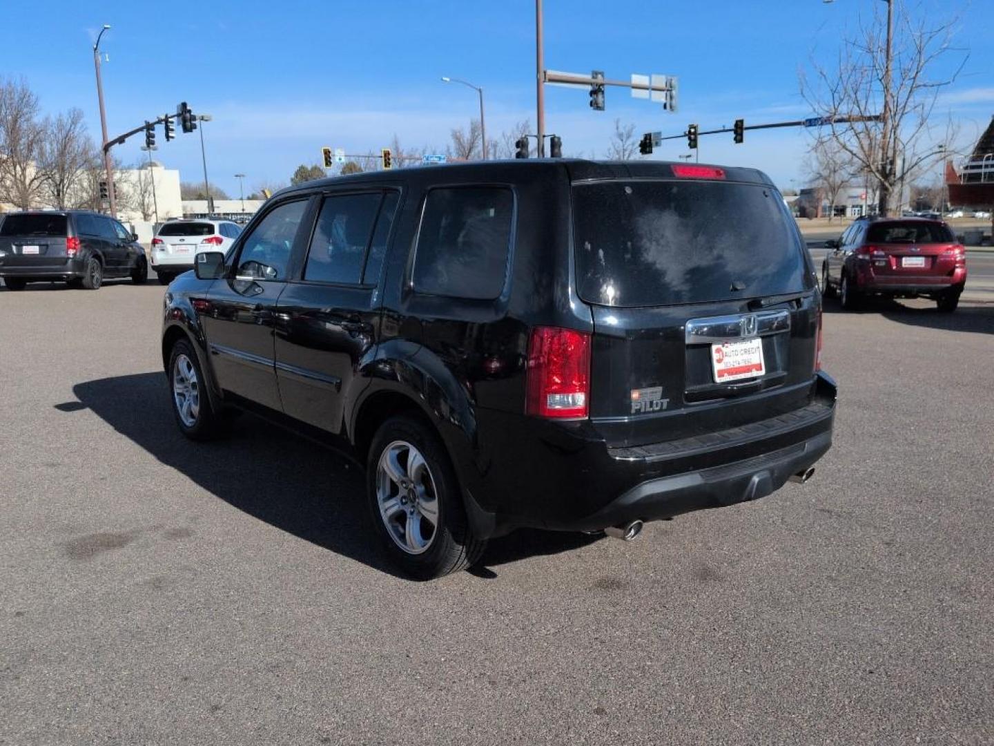 2013 BLACK Honda Pilot EX (5FNYF3H41DB) with an V6, 3.5L engine, Automatic transmission, located at 10890 W. Colfax Ave., Lakewood, CO, 80215, (303) 274-7692, 39.739914, -105.120132 - Photo#6