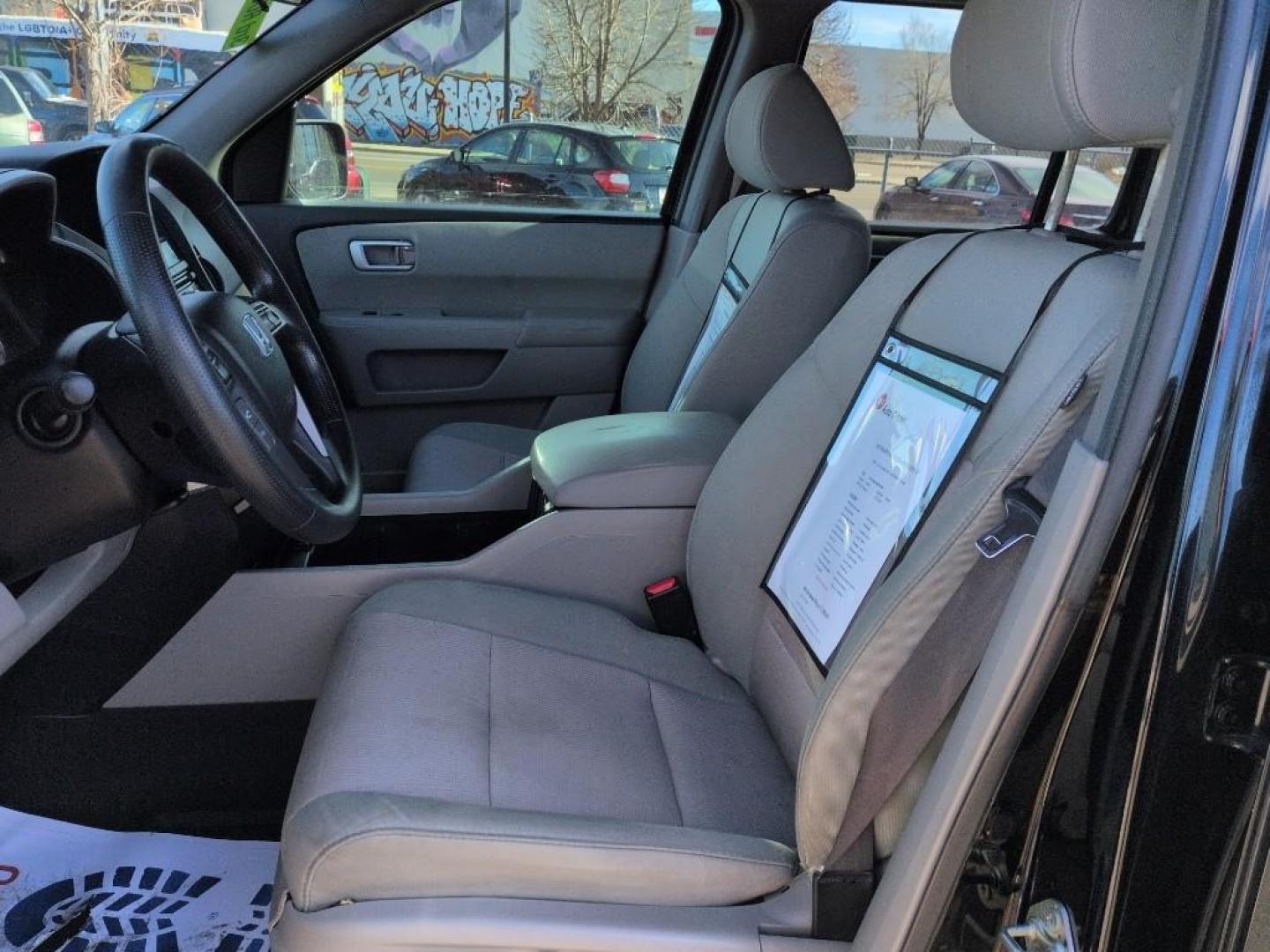 2013 BLACK Honda Pilot EX (5FNYF3H41DB) with an V6, 3.5L engine, Automatic transmission, located at 10890 W. Colfax Ave., Lakewood, CO, 80215, (303) 274-7692, 39.739914, -105.120132 - Photo#9