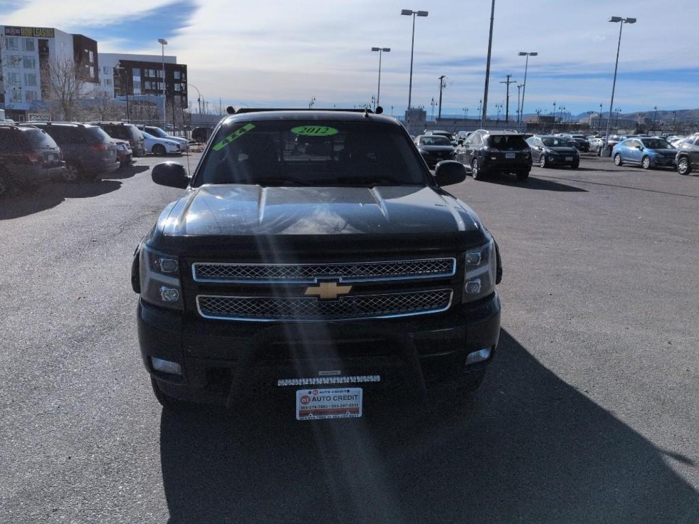 2012 BLACK Chevrolet Silverado LT (1GCRKSE77CZ) with an V8, 5.3L engine, Automatic transmission, located at 10890 W. Colfax Ave., Lakewood, CO, 80215, (303) 274-7692, 39.739914, -105.120132 - Photo#1