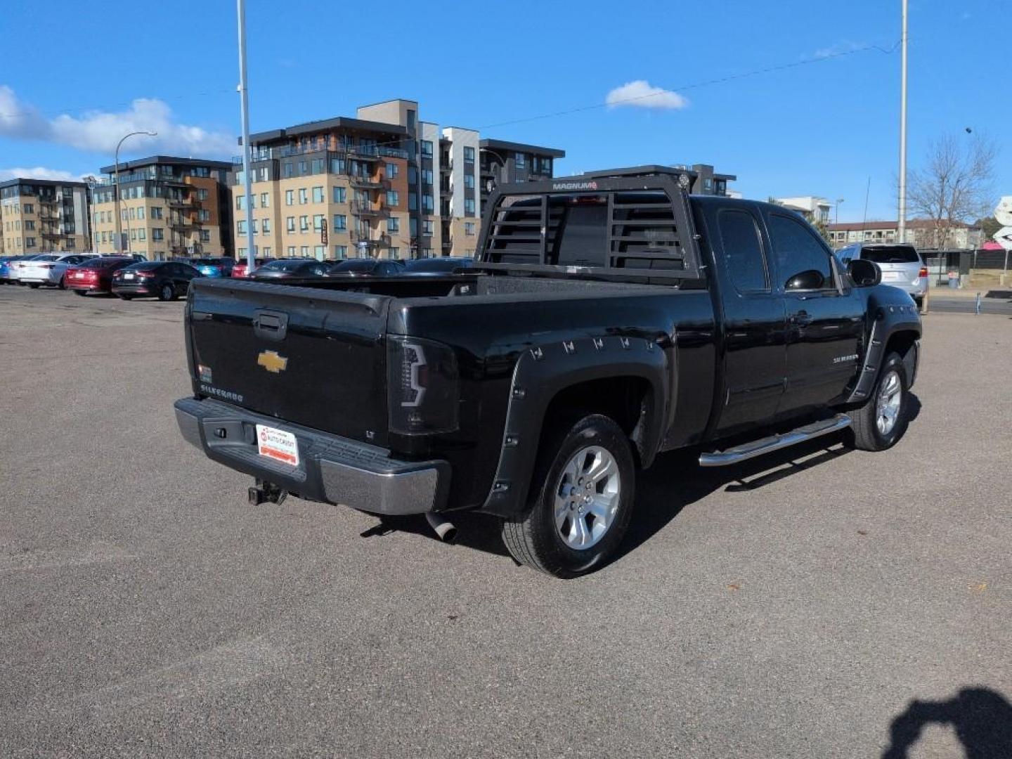 2012 BLACK Chevrolet Silverado LT (1GCRKSE77CZ) with an V8, 5.3L engine, Automatic transmission, located at 10890 W. Colfax Ave., Lakewood, CO, 80215, (303) 274-7692, 39.739914, -105.120132 - Photo#4