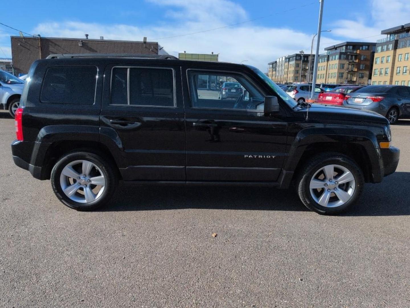 2016 BLACK Jeep Patriot Latitude (1C4NJPFB3GD) with an 4 Cyl, 2.4L engine, Automatic transmission, located at 10890 W. Colfax Ave., Lakewood, CO, 80215, (303) 274-7692, 39.739914, -105.120132 - Photo#3