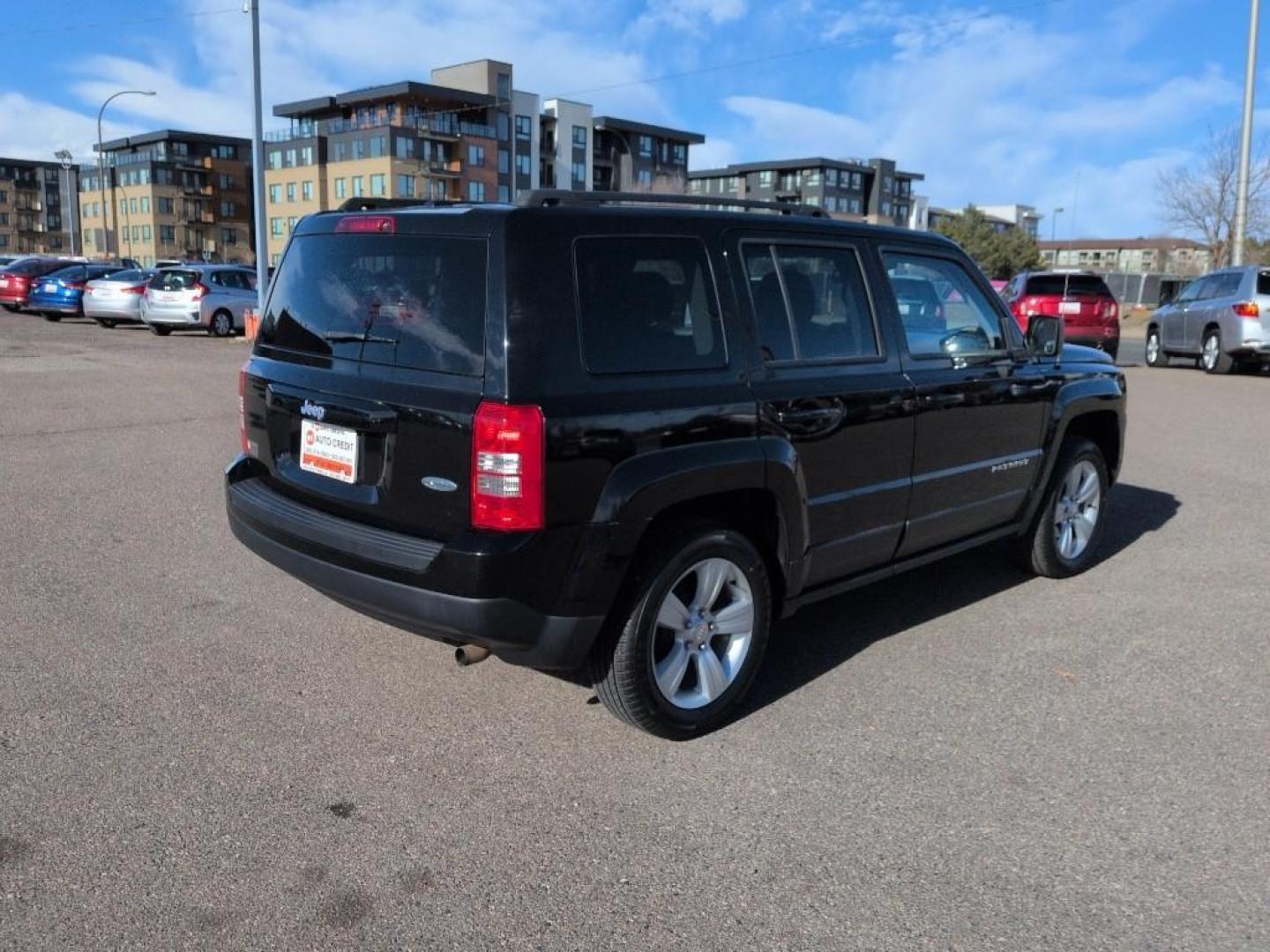 2016 BLACK Jeep Patriot Latitude (1C4NJPFB3GD) with an 4 Cyl, 2.4L engine, Automatic transmission, located at 10890 W. Colfax Ave., Lakewood, CO, 80215, (303) 274-7692, 39.739914, -105.120132 - Photo#4