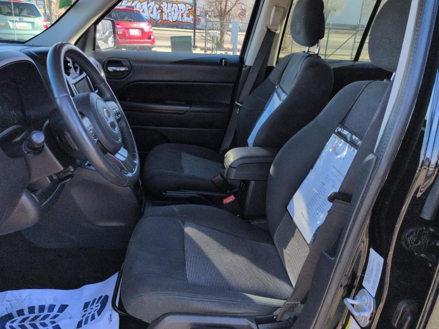 2016 BLACK Jeep Patriot Latitude (1C4NJPFB3GD) with an 4 Cyl, 2.4L engine, Automatic transmission, located at 10890 W. Colfax Ave., Lakewood, CO, 80215, (303) 274-7692, 39.739914, -105.120132 - Photo#9