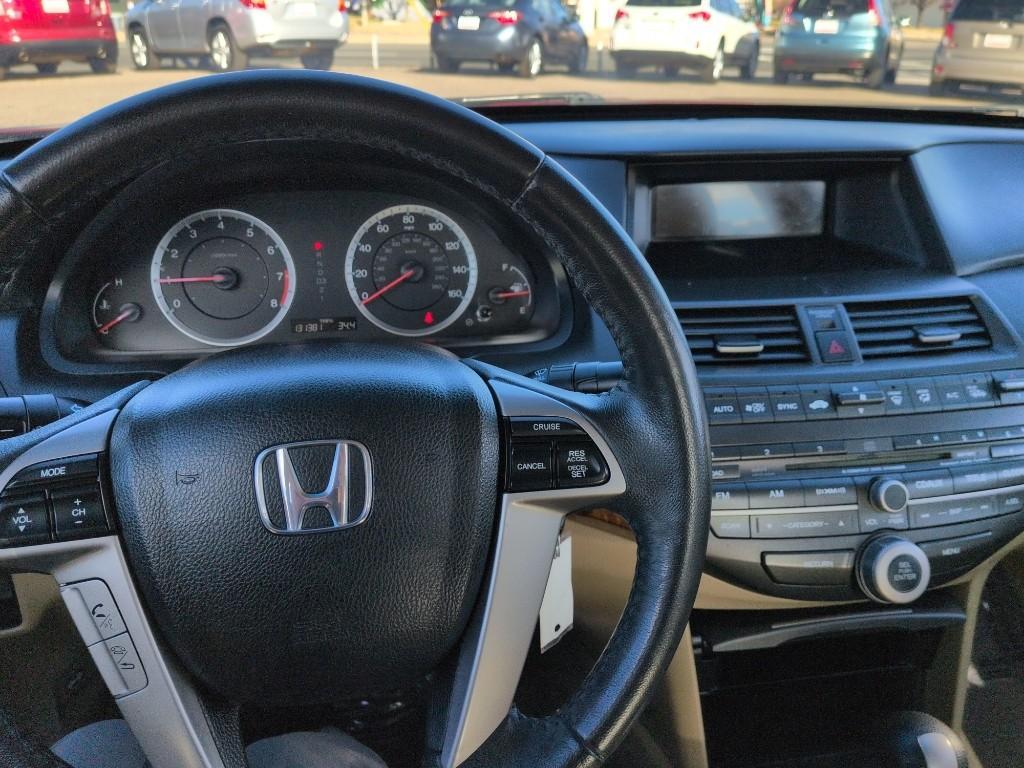 2012 BURGUNDY Honda Accord EX-L (1HGCP3F82CA) with an V6, 3.5L engine, Automatic transmission, located at 10890 W. Colfax Ave., Lakewood, CO, 80215, (303) 274-7692, 39.739914, -105.120132 - Photo#10