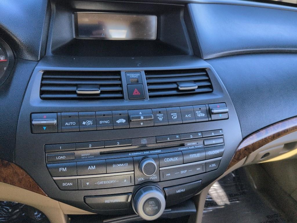 2012 BURGUNDY Honda Accord EX-L (1HGCP3F82CA) with an V6, 3.5L engine, Automatic transmission, located at 10890 W. Colfax Ave., Lakewood, CO, 80215, (303) 274-7692, 39.739914, -105.120132 - Photo#12