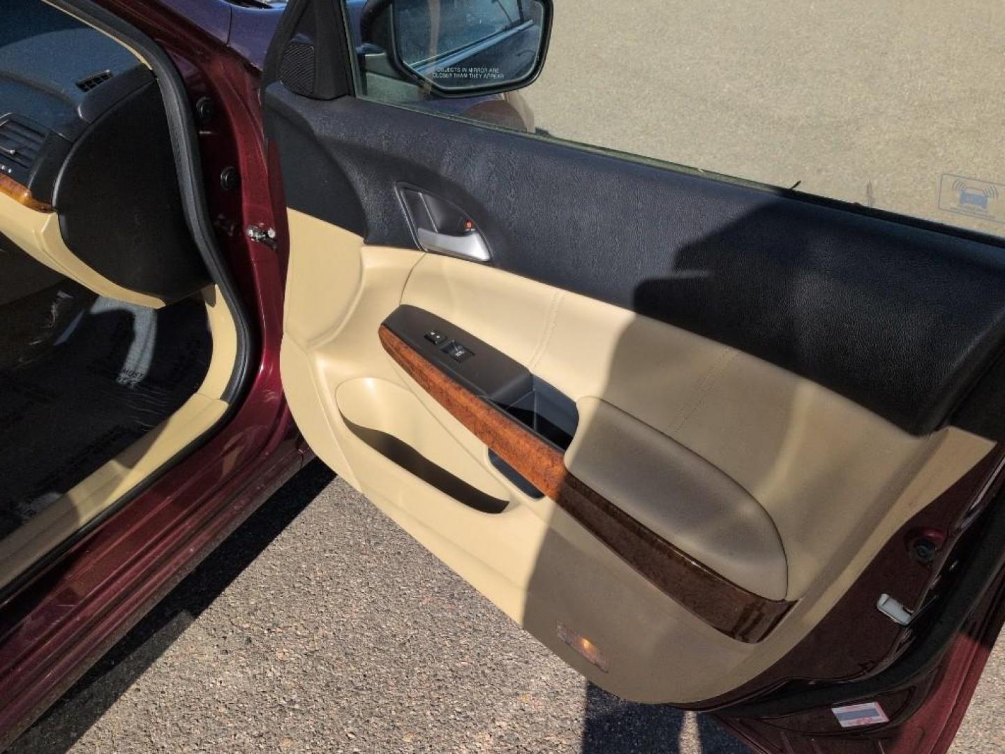 2012 BURGUNDY Honda Accord EX-L (1HGCP3F82CA) with an V6, 3.5L engine, Automatic transmission, located at 10890 W. Colfax Ave., Lakewood, CO, 80215, (303) 274-7692, 39.739914, -105.120132 - Photo#16