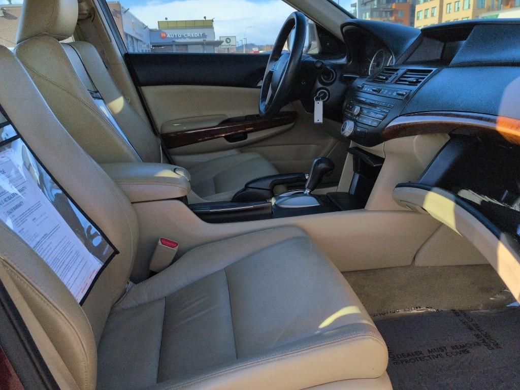 2012 BURGUNDY Honda Accord EX-L (1HGCP3F82CA) with an V6, 3.5L engine, Automatic transmission, located at 10890 W. Colfax Ave., Lakewood, CO, 80215, (303) 274-7692, 39.739914, -105.120132 - Photo#17