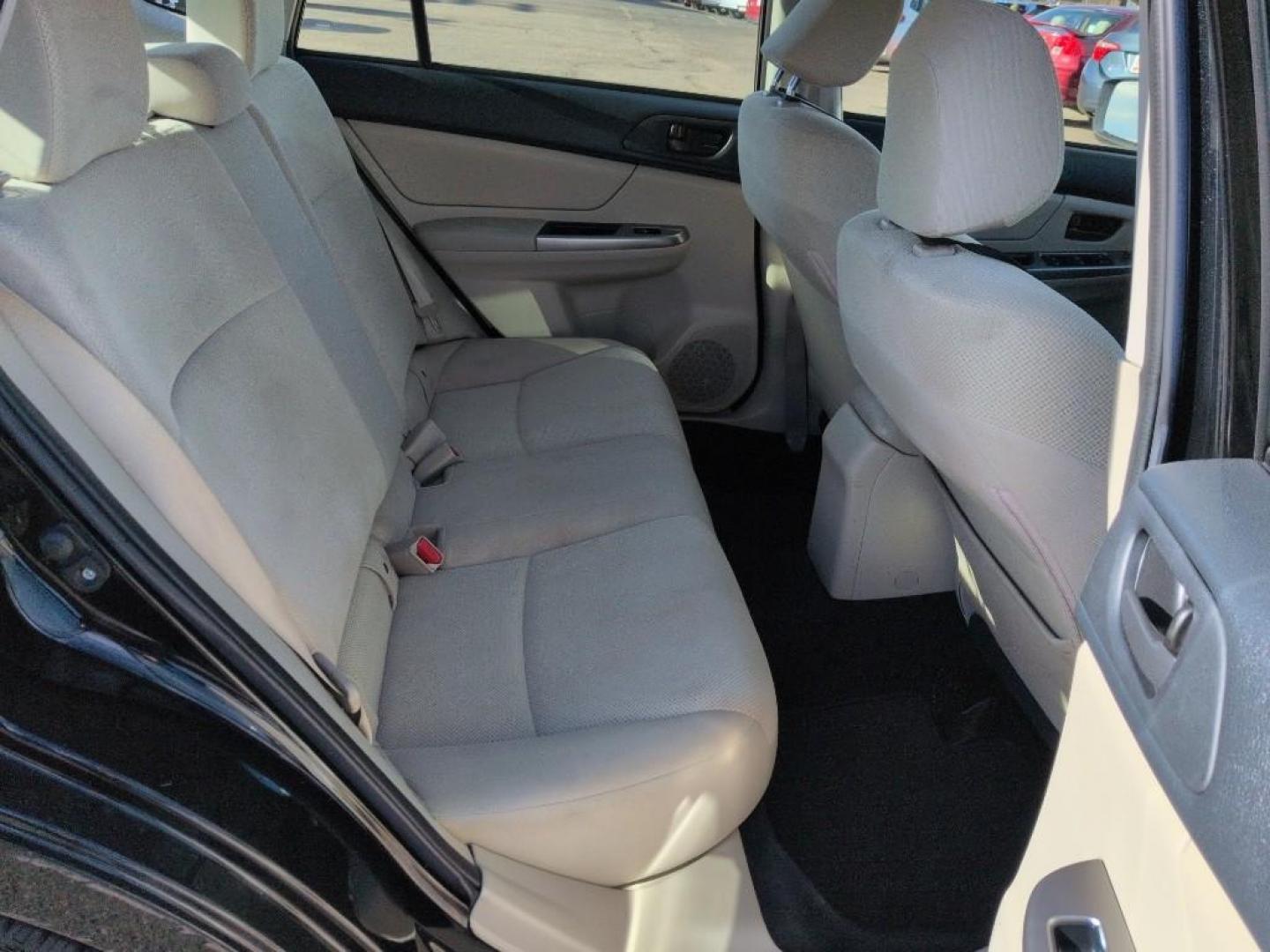 2015 BLACK Subaru Impreza Base (JF1GPAA68FH) with an 4 Cyl, 2.0L engine, Automatic transmission, located at 10890 W. Colfax Ave., Lakewood, CO, 80215, (303) 274-7692, 39.739914, -105.120132 - Photo#19