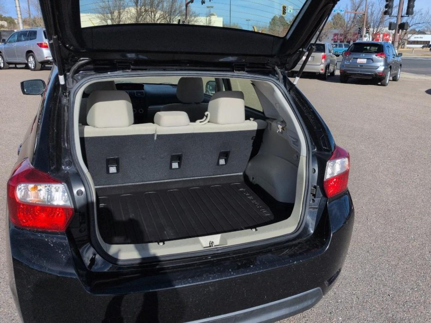 2015 BLACK Subaru Impreza Base (JF1GPAA68FH) with an 4 Cyl, 2.0L engine, Automatic transmission, located at 10890 W. Colfax Ave., Lakewood, CO, 80215, (303) 274-7692, 39.739914, -105.120132 - Photo#20