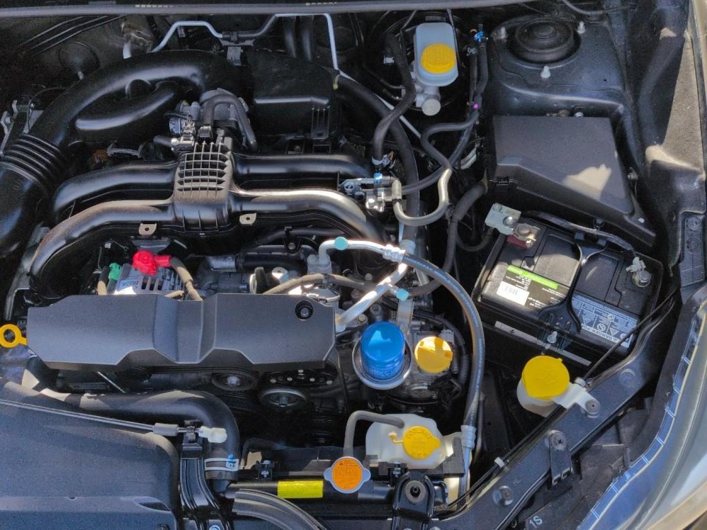 2015 BLACK Subaru Impreza Base (JF1GPAA68FH) with an 4 Cyl, 2.0L engine, Automatic transmission, located at 10890 W. Colfax Ave., Lakewood, CO, 80215, (303) 274-7692, 39.739914, -105.120132 - Photo#23