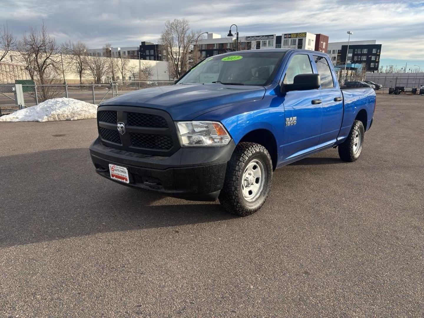 2017 BLUE Ram 1500 TRADESMAN QUAD CAB 4 (1C6RR7FG0HS) with an V6, 3.6L engine, Automatic transmission, located at 10890 W. Colfax Ave., Lakewood, CO, 80215, (303) 274-7692, 39.739914, -105.120132 - Photo#0