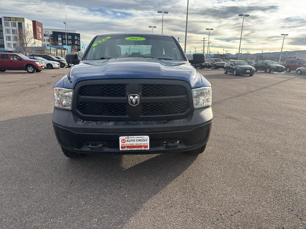 2017 BLUE Ram 1500 TRADESMAN QUAD CAB 4 (1C6RR7FG0HS) with an V6, 3.6L engine, Automatic transmission, located at 10890 W. Colfax Ave., Lakewood, CO, 80215, (303) 274-7692, 39.739914, -105.120132 - Photo#1