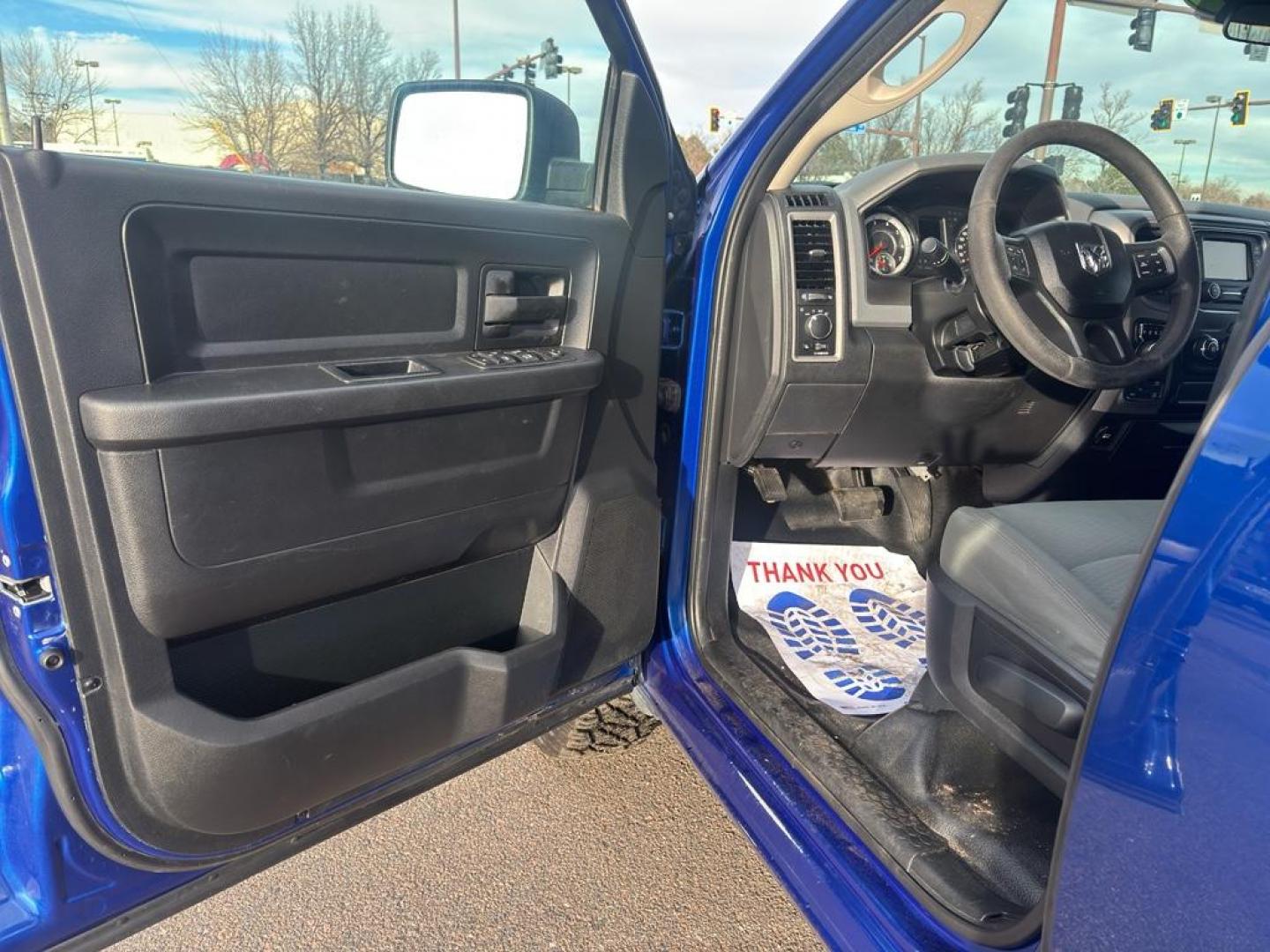 2017 BLUE Ram 1500 TRADESMAN QUAD CAB 4 (1C6RR7FG0HS) with an V6, 3.6L engine, Automatic transmission, located at 10890 W. Colfax Ave., Lakewood, CO, 80215, (303) 274-7692, 39.739914, -105.120132 - Photo#8