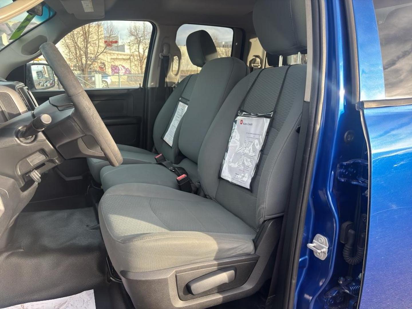 2017 BLUE Ram 1500 TRADESMAN QUAD CAB 4 (1C6RR7FG0HS) with an V6, 3.6L engine, Automatic transmission, located at 10890 W. Colfax Ave., Lakewood, CO, 80215, (303) 274-7692, 39.739914, -105.120132 - Photo#9