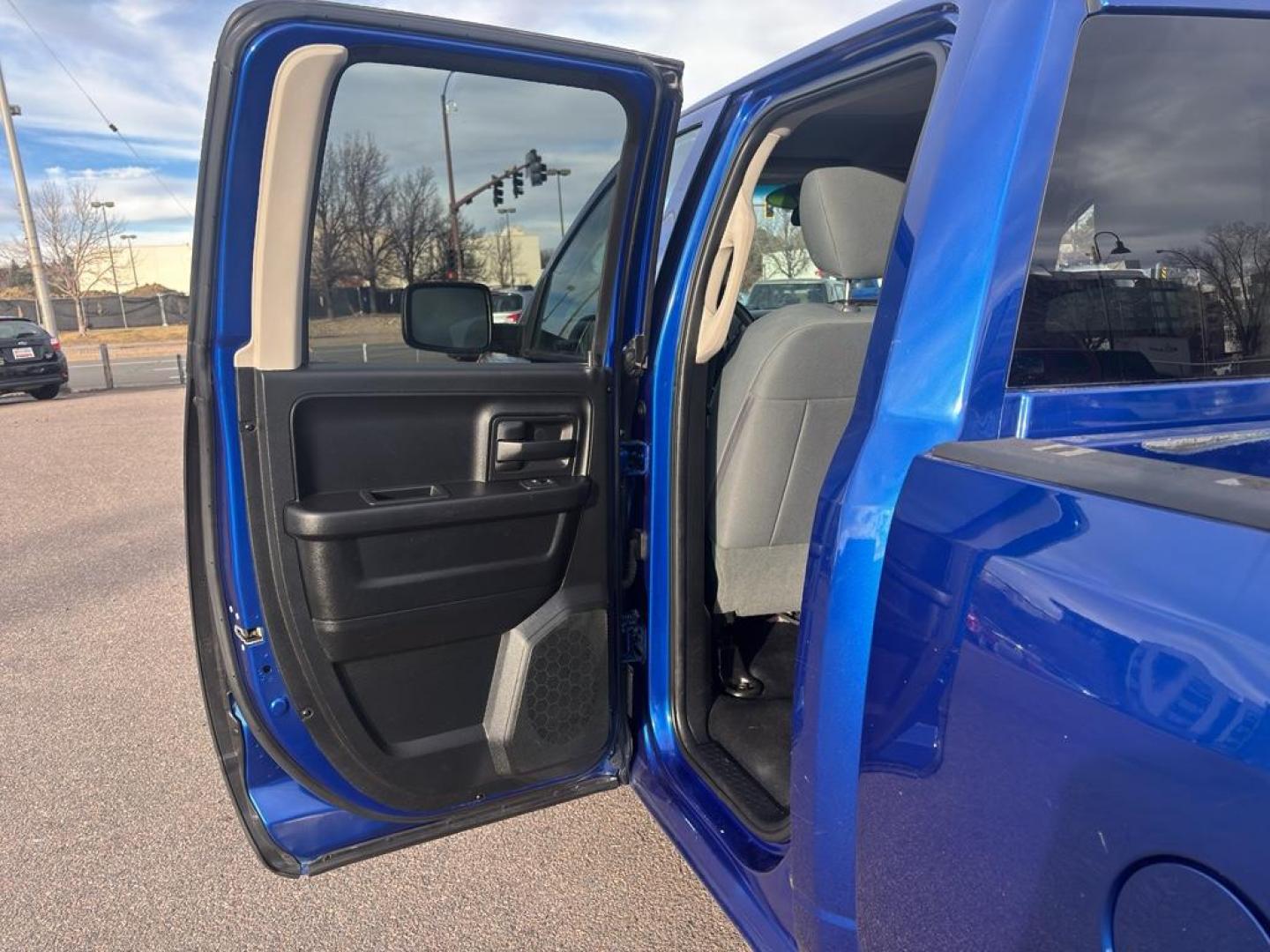 2017 BLUE Ram 1500 TRADESMAN QUAD CAB 4 (1C6RR7FG0HS) with an V6, 3.6L engine, Automatic transmission, located at 10890 W. Colfax Ave., Lakewood, CO, 80215, (303) 274-7692, 39.739914, -105.120132 - Photo#14