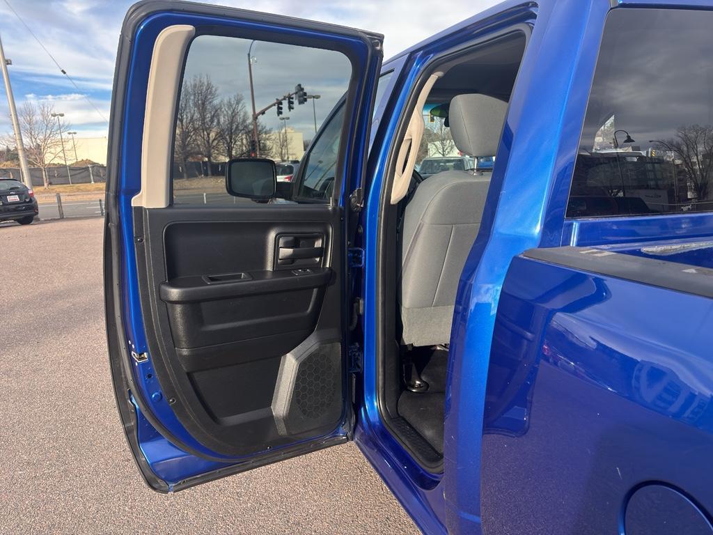 2017 BLUE Ram 1500 TRADESMAN QUAD CAB 4 (1C6RR7FG0HS) with an V6, 3.6L engine, Automatic transmission, located at 10890 W. Colfax Ave., Lakewood, CO, 80215, (303) 274-7692, 39.739914, -105.120132 - Photo#14