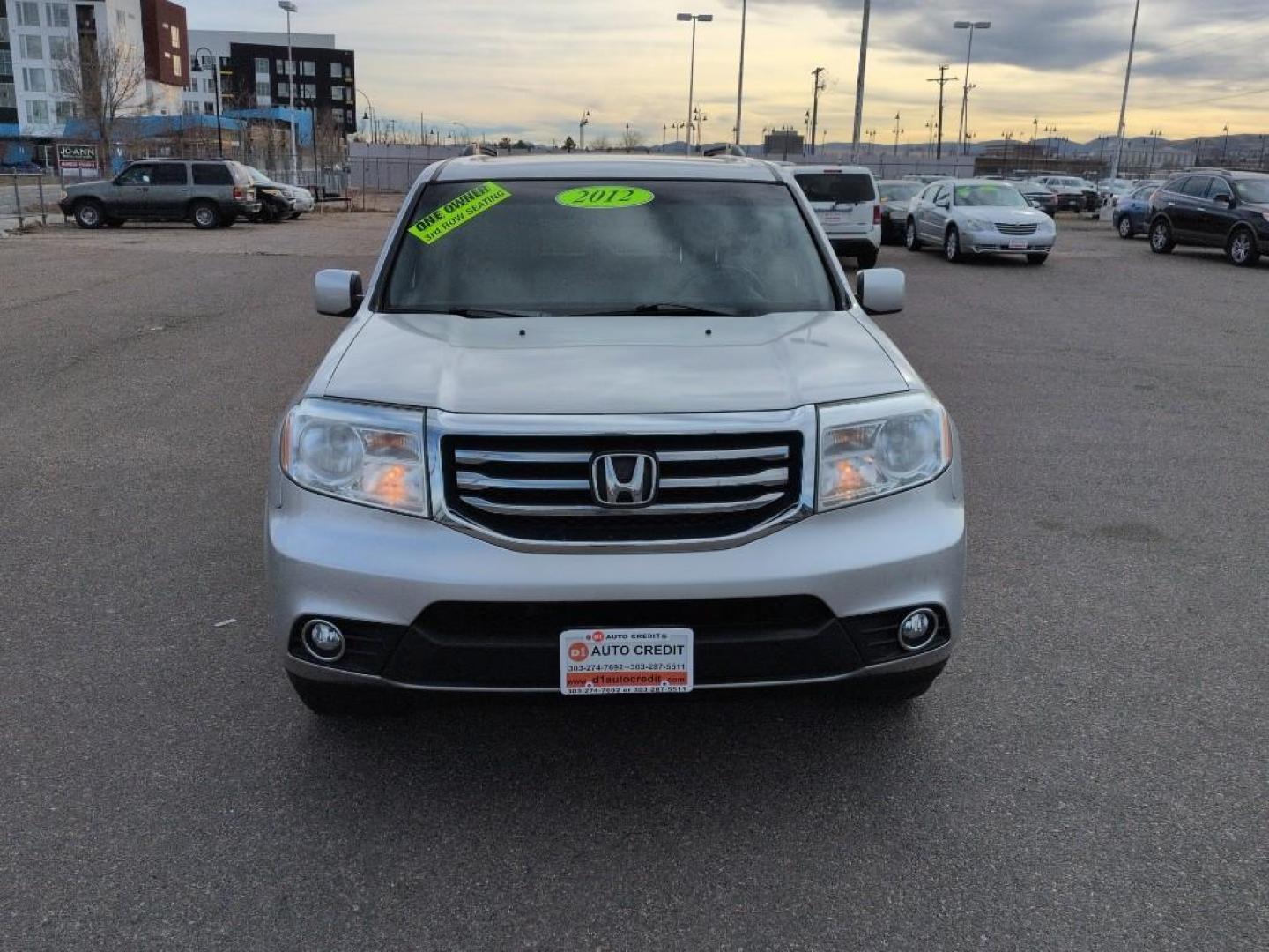 2012 GRAY Honda Pilot EXL (5FNYF4H53CB) with an V6, 3.5L engine, Automatic transmission, located at 10890 W. Colfax Ave., Lakewood, CO, 80215, (303) 274-7692, 39.739914, -105.120132 - Photo#1