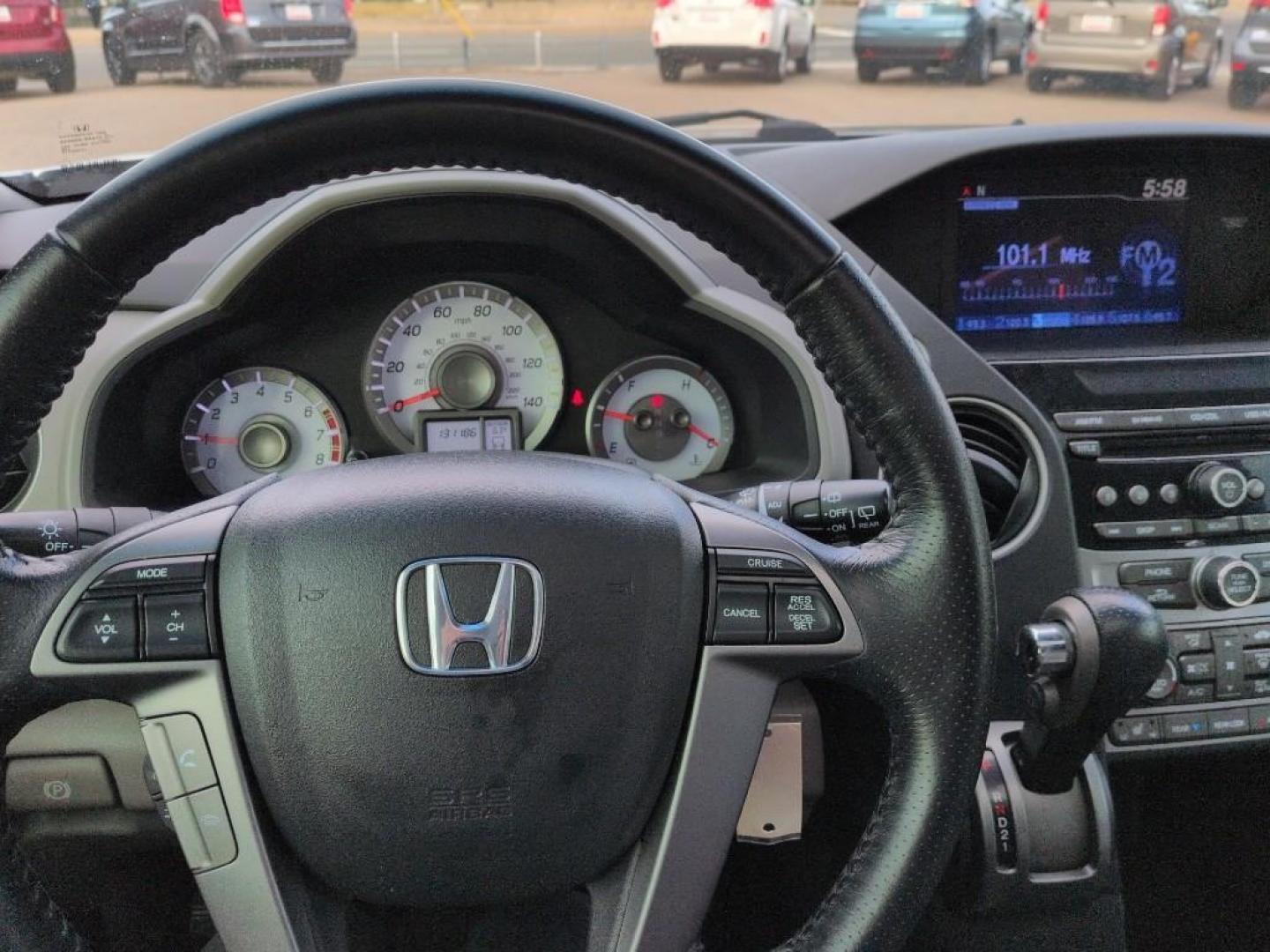 2012 GRAY Honda Pilot EXL (5FNYF4H53CB) with an V6, 3.5L engine, Automatic transmission, located at 10890 W. Colfax Ave., Lakewood, CO, 80215, (303) 274-7692, 39.739914, -105.120132 - Photo#10